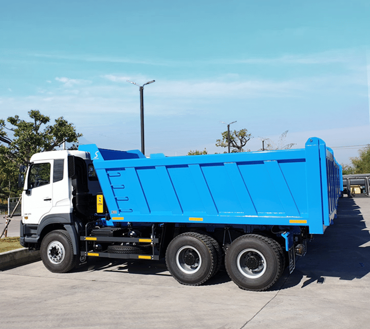 Rib body (box body) tipper truck