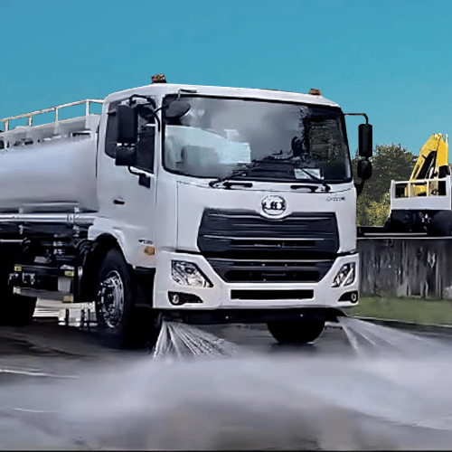 Water tank truck option Front Pressure Spray