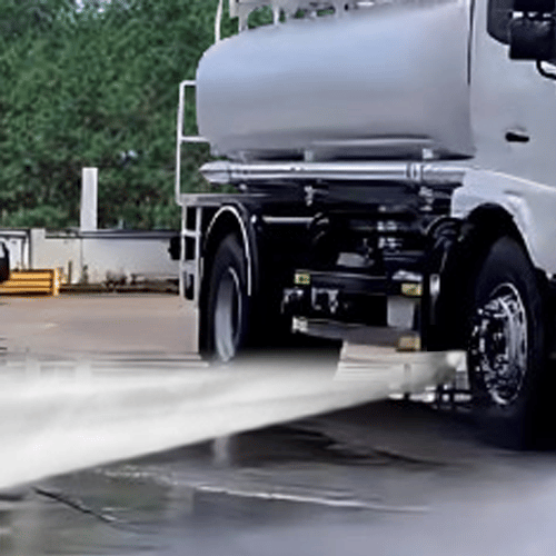 Water tank truck option Side Spray (Low)